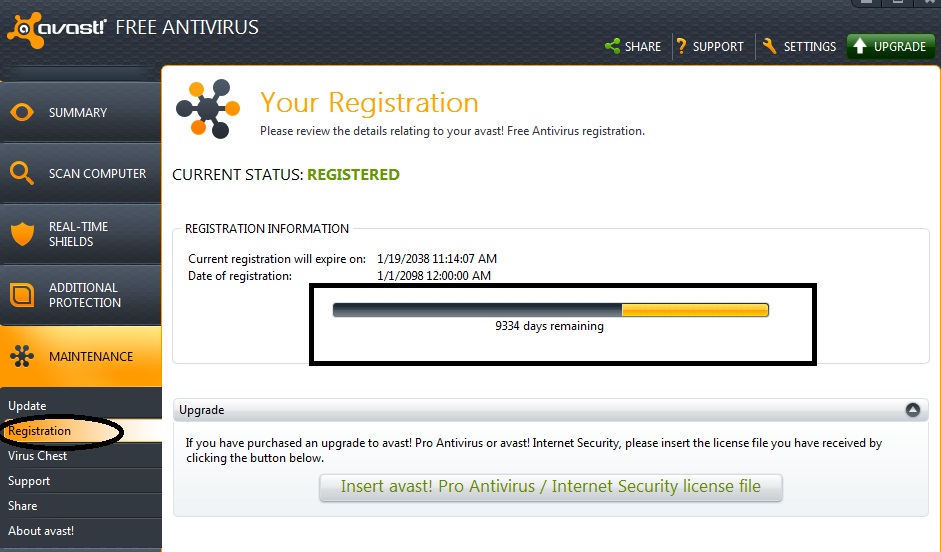 avast protection download