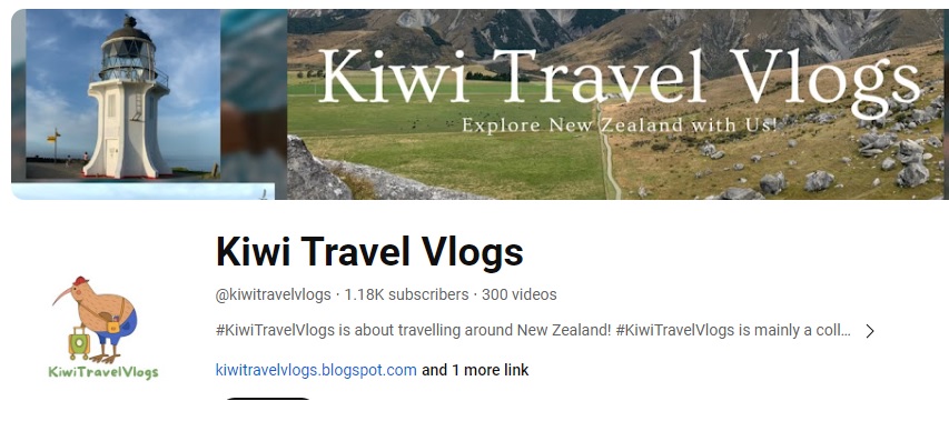 Kiwi Travel Vlogs New Zealand Travel Video-Based YouTube Channel Building Journey